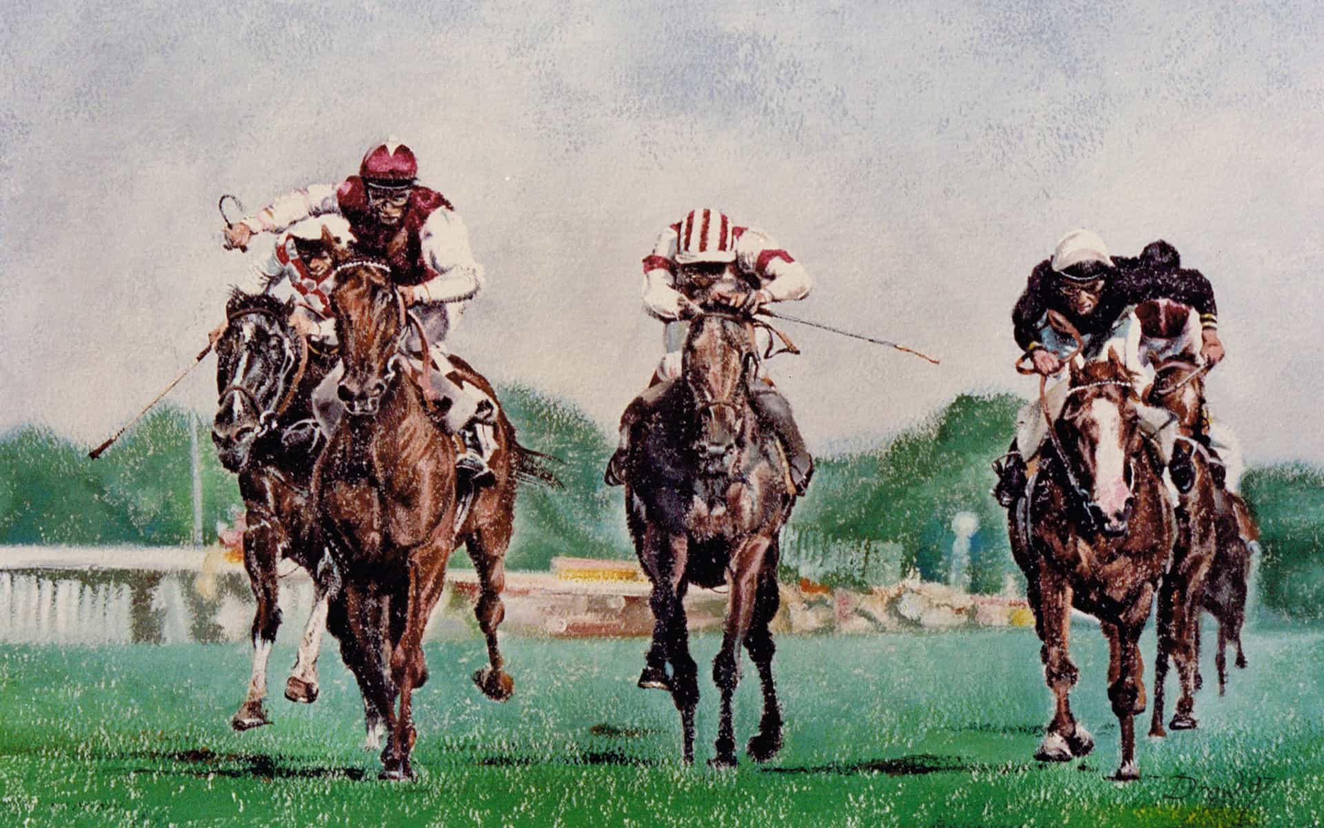 horse-racing-artist-gary-drew-uk